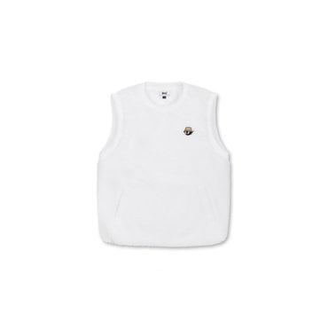 왁 Women Fleece sleeveless pullover vest_WWVAW24901WHX