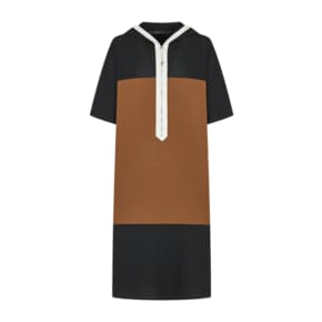 [택가:798,000원][모에]컬러 블록 후드 원피스 OCOPOE9700
