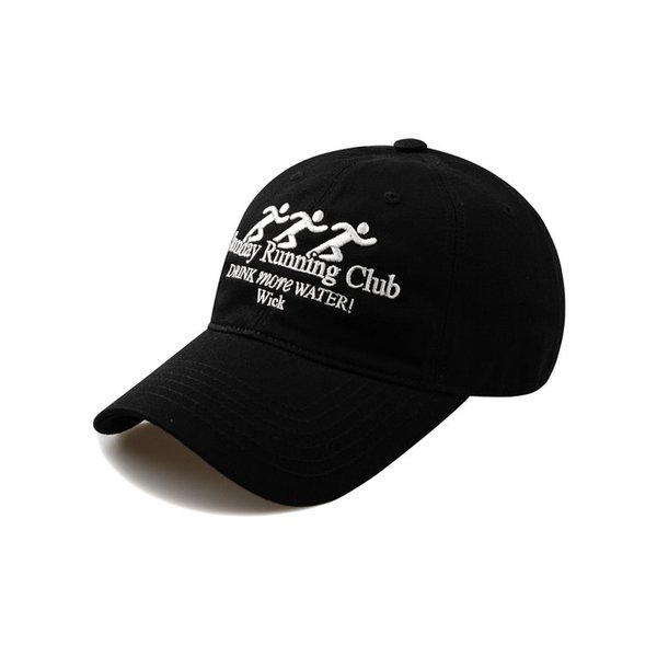 Sunday Running Club 워싱 볼캡-블랙