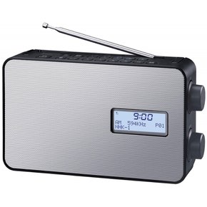 파나소닉 라디오 FMAM 와이드-FM 블루투스 호환 IPX4 이피션스 블랙 RF-300BT-K