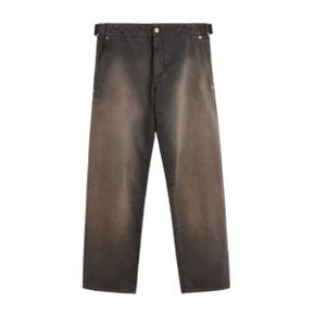 TRUCKER TROUSER FRENCH SUN FADED HERRINGBONE (M4245TF) (트러커 트라우저) 243020