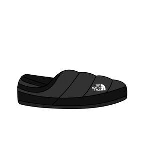 노스페이스 눕시 뮬 블랙 The North Face Nuptse Mule Black