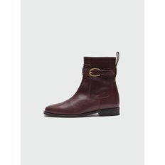 ZOOT Buckled Ankle Boots - Burgundy