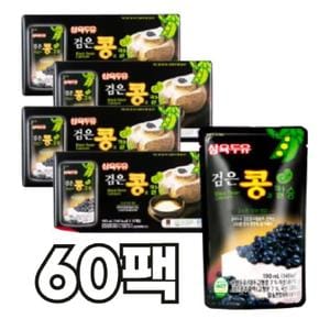 삼육두유 검은콩 칼슘 두유 파우치 190ml x 60팩 (S38561613)