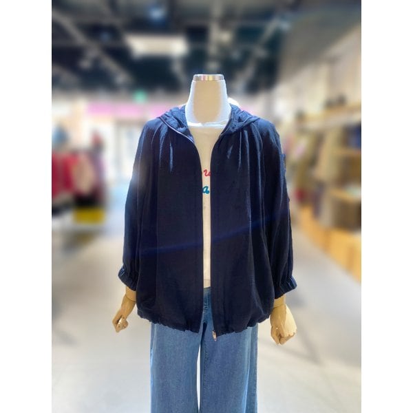 [여주점] 백 자수 패치 후드 점퍼 (BAJPF3531)