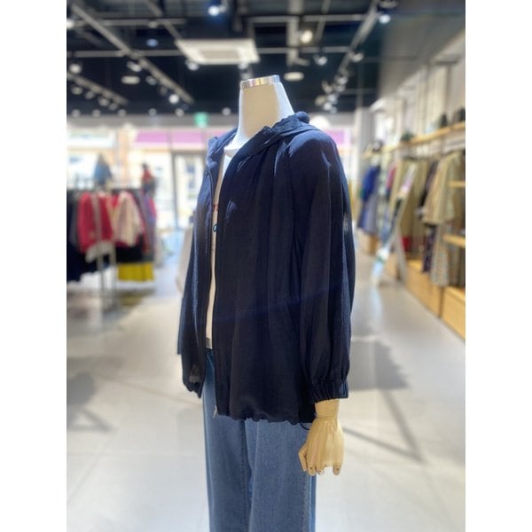 [여주점] 백 자수 패치 후드 점퍼 (BAJPF3531)