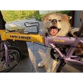 HACHIKO 16 SHIMANO 7 D (GD-Purple) 하치코 자전거 접이식 자전거 접이식 자전거 인치 알루미늄