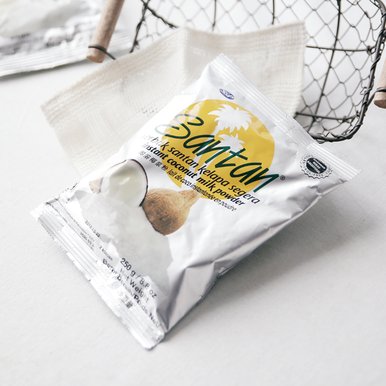 산탄 코코넛크림 파우더 250g 코코넛밀크 베이킹 커리