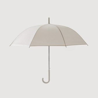 JAJU 불투명 컬러 장우산_베이지 J646901000611