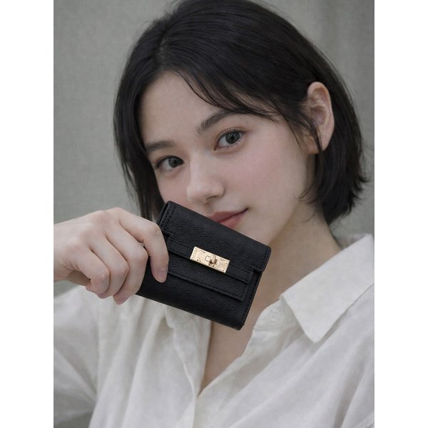 mllw 노블 미니 가죽 반지갑