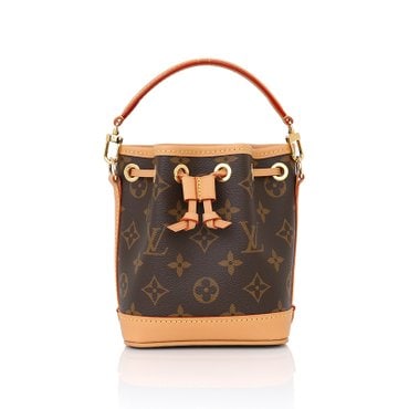 LOUIS VUITTON [중고명품] 루이비통 모노그램 나노 노에 버켓백 미니크로스 M81266*