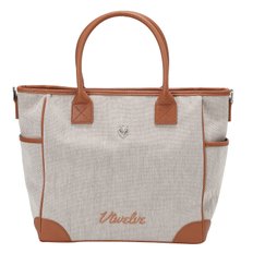 TWO-TONE OXFORD MEDIUM TOTE_V31C5BG650_BR