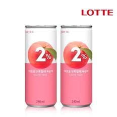 2프로 이프로 복숭아 240ml x30캔_