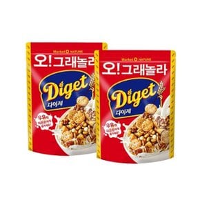 오리온 오그래놀라 다이제 250g x 2개