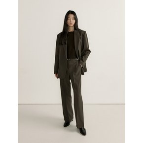 STRAIGHT SEMI WIDE PANTS (2COLOR)