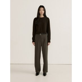 STRAIGHT SEMI WIDE PANTS (2COLOR)