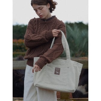 폴뉴아 FOLLY ECO BAG [CREAM - CORDUROY]