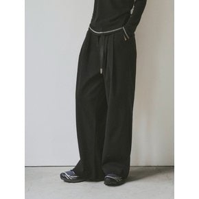 Classic Daddy Wide Slacks_CTB507(Black)