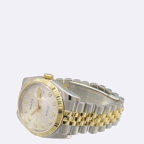 고이비토 로렉스 10P 다이아 데이저스트 18K 콤비 36MM 남성시계  K1692RX