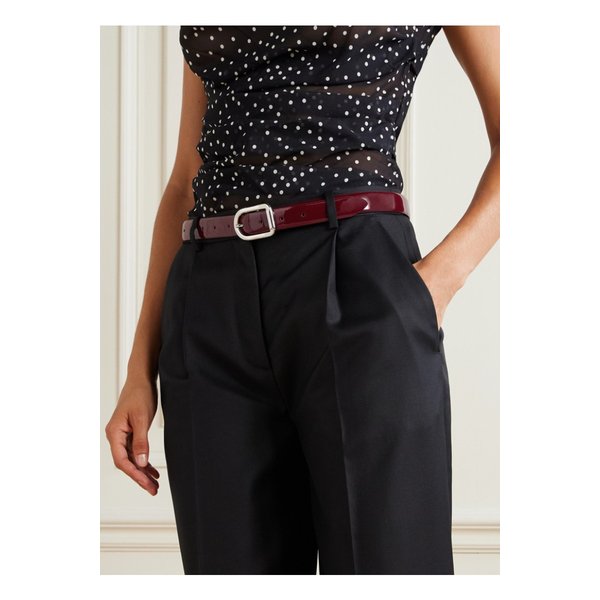 디앙슈 미자 가죽 벨트 레드 46376663162899077