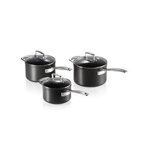 독일 르크루제 냄비 Le Creuset Aluminium NonStick Professional Casserole Set 3Piece Diamete