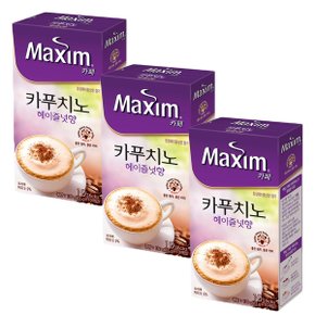 맥심 카페 카푸치노 헤이즐넛향 10T x 3개