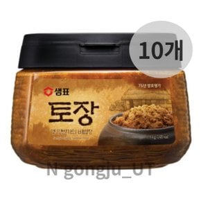 샘표 프리미엄 옛 양반가의 비법 토장 쌈장 1.9kg10개