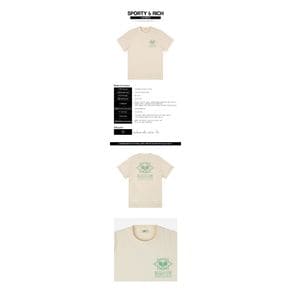 라켓 클럽 반팔 티셔츠 TS841CR CREAM VERDE 55872905