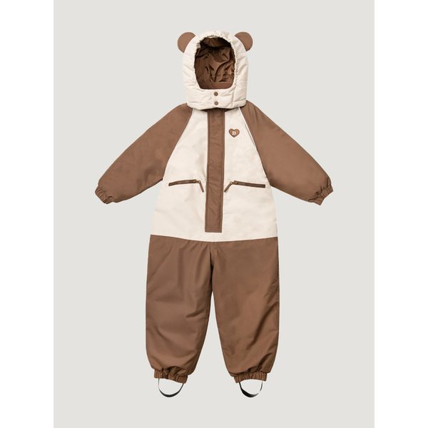 뽀곰 올인원 패딩 슈트_CREAM BEIGE