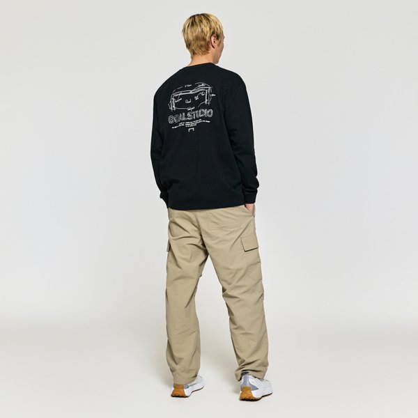 [여주점] GRAFFITI LOGO LONG SLEEVE-BLACK