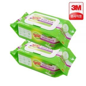 3M 표준형 일반형 더블액션 플러스 물걸레 청소포 40매 (20매 x 2개) / 스카치브라이트