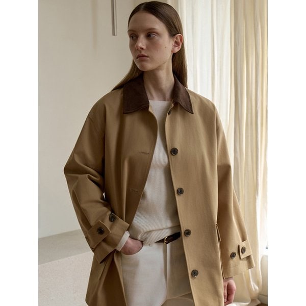 헌팅 피치 워크 자켓 베이지 L279