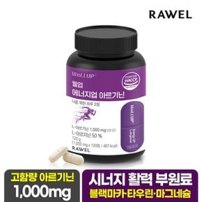 웰업 에너지업 아르기닌정 120정 1통