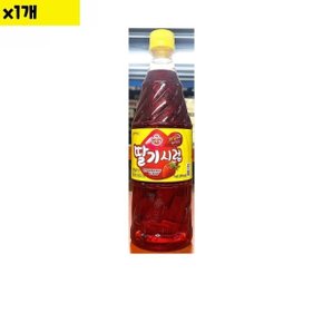 식자재 오뚜기 딸기맛시럽 S 1Kg x1개