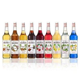  모닌 MONIN 바닐라 시럽 1000ml 카라멜 헤이즐넛 카페 커피시럽 모음