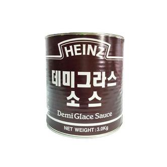 제이큐 육수 가공식품 데미그라스 소스 하인즈 3kg 6ea 1BOX