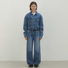 (OP-6231)DENIM OVERALL JUMPSUIT