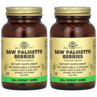 솔가 해외배송 Solgar 솔가 쏘팔메토 베리 100베지캡슐 2개