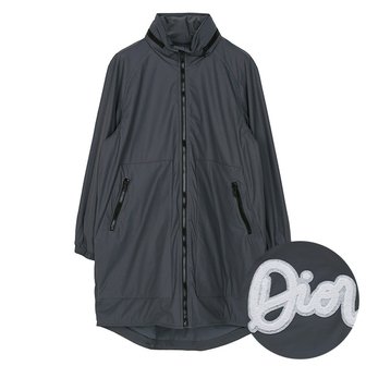 DIOR [부산점] 디올 KIDS 23FW 스톰그레이 윈드브레이커 레인 후드 자켓 3WBM21COAA 960/6A