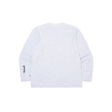 [공식]카메라클럽 엠보 긴팔티셔츠 WHITE MELANGE