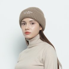 MW127 abon logo beanie cocoa