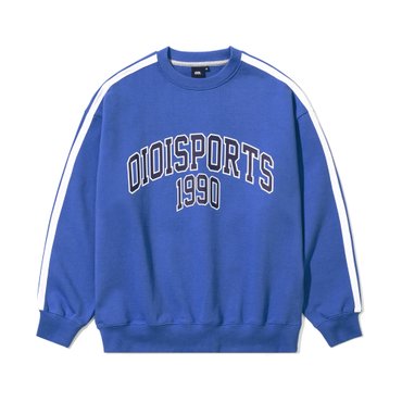 5252 BY O!Oi 1990 TRACK SWEATSHIRT 1990_ASH BLUE