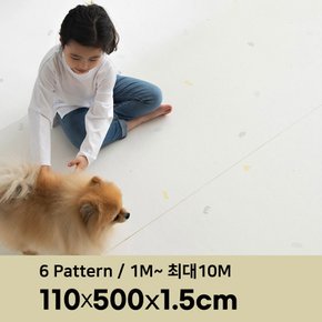 15T PVC 층간소음방지 롤매트 폭 110cm x 5m