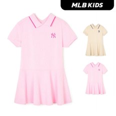 24SS 다이아 모노그램 자가드 피케 원피스 7FOPMD243 (2color)