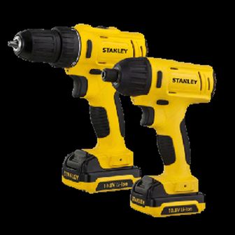 오너클랜 STANLEY 충전콤보세트(드릴+임팩) SCDI12S2-KR 10.8