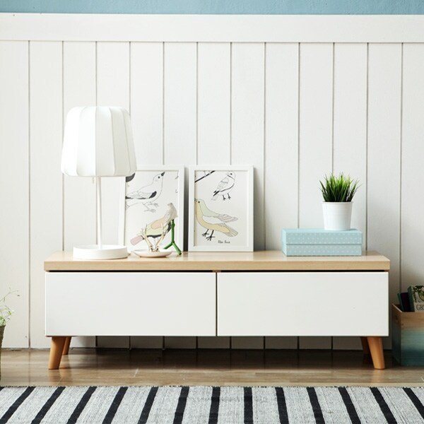 아르메 레스트 1200 거실장 속깊은 대형 수납장 화장대 ) (수도권무배)