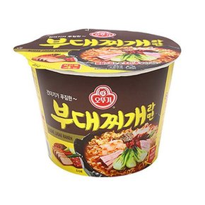 부대찌개라면(용기) 115g x 12개