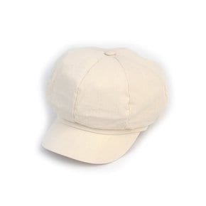 Bio Washing Ivory Belted Newsboycap 뉴스보이캡