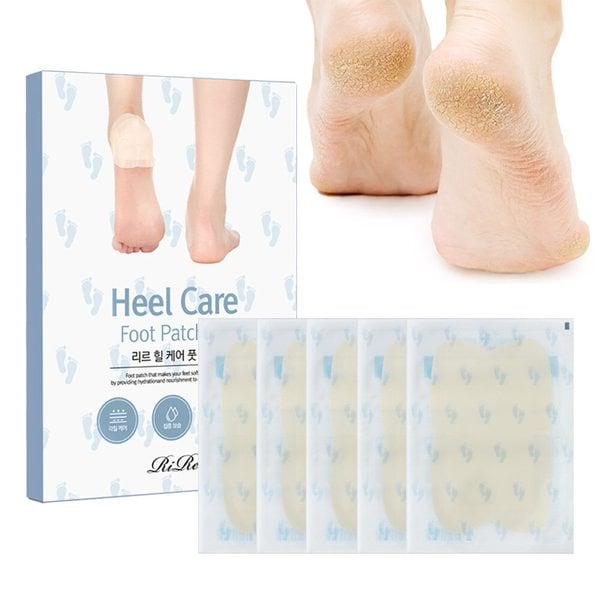 힐케어 각질제거 풋패치 10매 (5세트X2매)