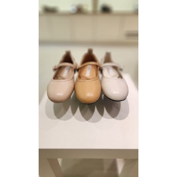 [여주점] 바바라 양가죽  여성 메리제인플랫 BBF133  3컬러